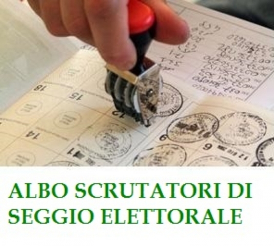 Aggiornamento Albo Scrutatori
